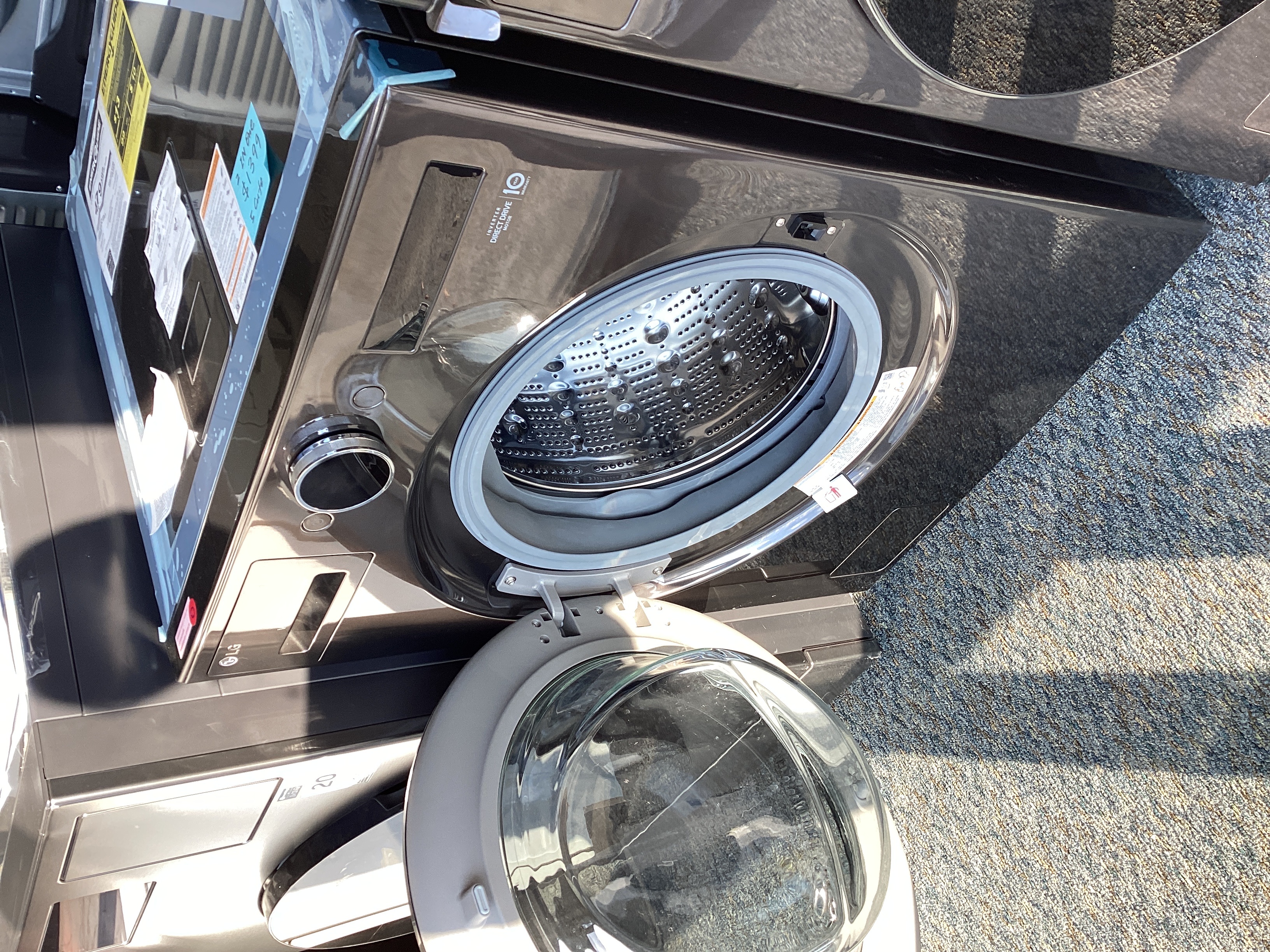 LG WM6998HBA - Washer/Dryer Combo at Doraville Store