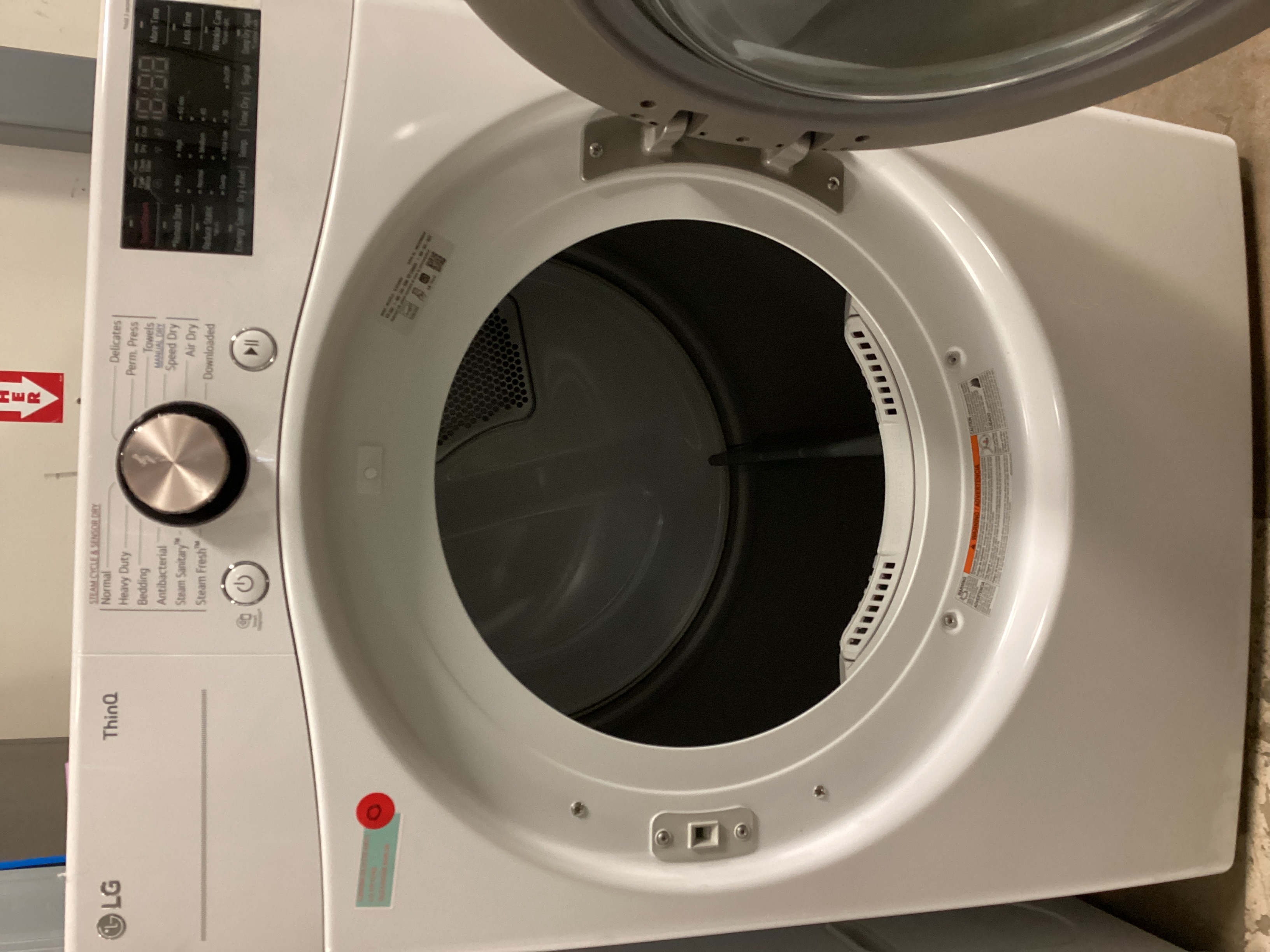 LG DLEX4000W - Electric Dryer at Doraville Store