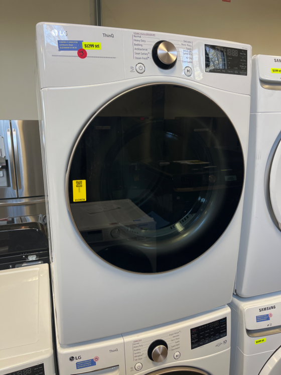 LG DLEX4000W - Electric Dryer at Doraville Store